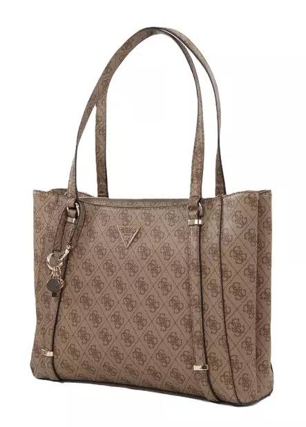 Guess Bag Eco Erica latte logo - Handbags - 140104 - 1