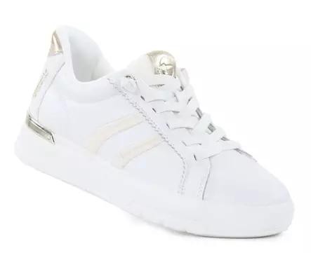 Tamaris Comfort women's Step In sneakers 83733-46 white/gold - Women's sneakers - 140454 - 1