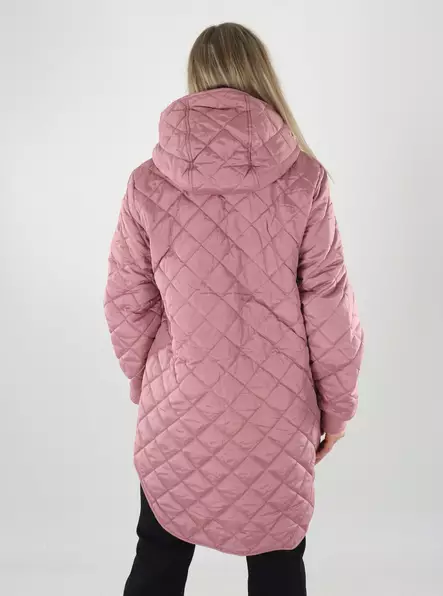 Vila Lightweight Padded Jacket VITATE L/S HOODED JACKET Nostalgia Rose - Women's light jackets - 142114 - 2