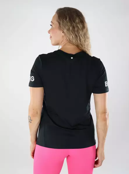 Björn Borg women's t-shirt Borg black - Women's T-shirts - 139084 - 2