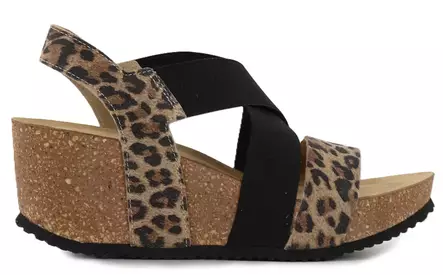 Copenhagen Sandals Stacia brown leopard - Women's sandals - 140954 - 2