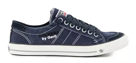 Dockers men's canvas sneakers 30ST027-790660 navy - Men's sneakers - 138094 - 1