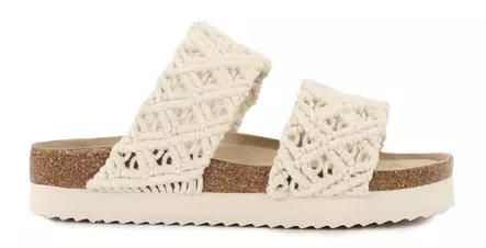 Duffy braided Mules 86-11201 beige - Women's mules - 138134 - 1