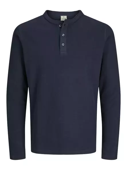 Jack&Jones Premium Men's Henley Shirt Blutyrell - Men's long sleeved shirts - 137594 - 1