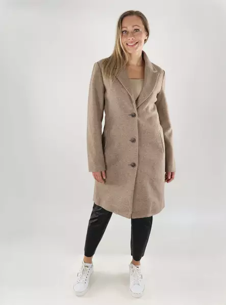 JDY women's Coat nature/melange - Women's light jackets - 138994 - 1