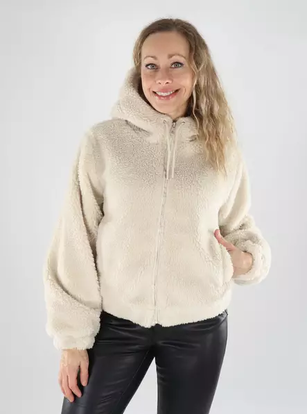 JDY women's jacket Teddy moonbeam - Women's light jackets - 139554 - 1