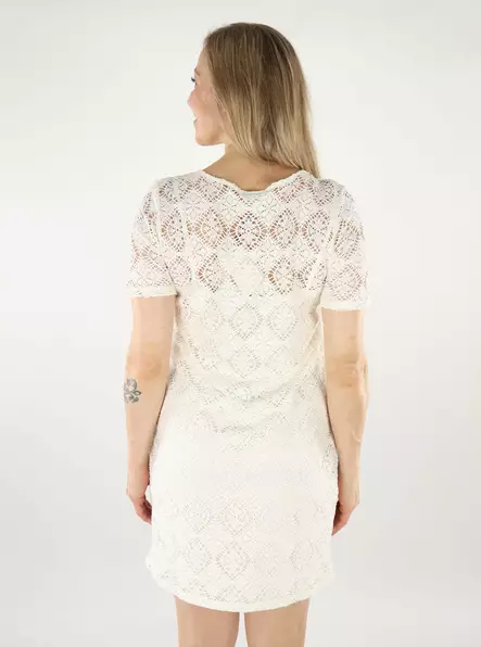JDY lace dress O-Neck cloud dancer - Dresses and tunics - 138724 - 2