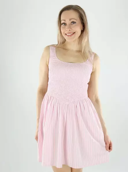 JJXX Dress smock pink lady/seal - Dresses and tunics - 140844 - 1