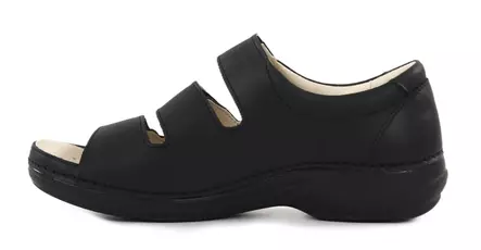 Machine washable genuine leather work shoes WG1911 black - Women's work shoes - 119944 - 2