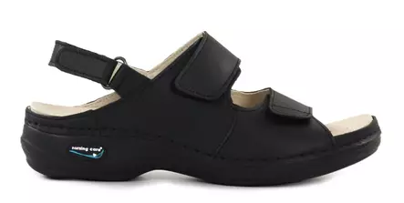 Machine washable genuine leather work shoes WG911 black - Women's work shoes - 112324 - 1