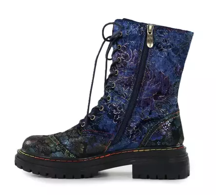 Laura Vita women's ankle boots Kandyo 83 bleu - Women's ankle boots - 139534 - 2