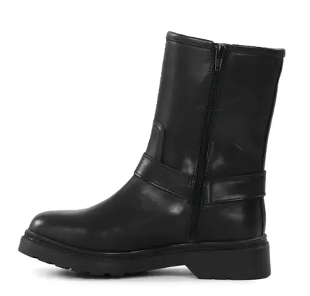 Musse&Cloud women's genuine leather ankle boots 2703710/BLK FEIKONLOW black - Women's ankle boots - 139244 - 2