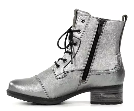 Mustang women's ankle boots 1229-513-21 silver - Women's ankle boots - 137554 - 2