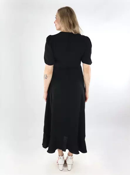Only wrap dress SS Wrap Midi black - Dresses and tunics - 138554 - 2