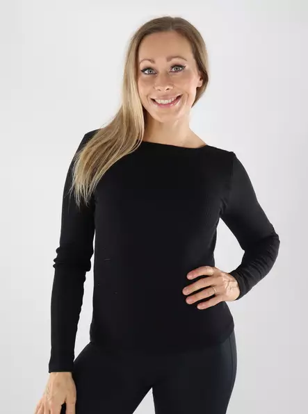 Only Play women's shirt 2-way black - Women's sports shirts - 139004 - 1