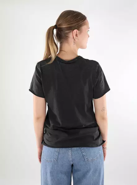 Only printed t-shirt Life black / nocturnal - Women's T-shirts - 137774 - 2