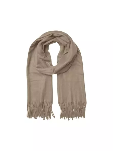 Pieces Scarf Wool silver mink - Women's scarfs - 132384 - 2