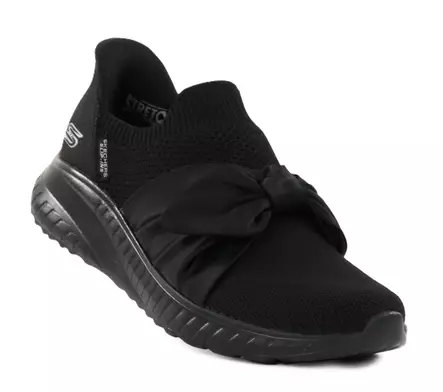 Skechers women's bow sneakers 117630/BBK BOBS SQUAD CHAOS - INSPIRE AWAY black - Skechers women`s sneakers - 138424 - 1