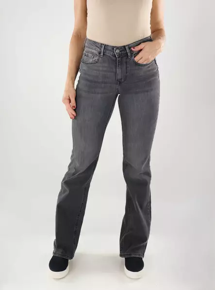 Vero Moda wide-leg jeans VMFLASH MR Pocket dark grey - Women's jeans - 139374 - 1