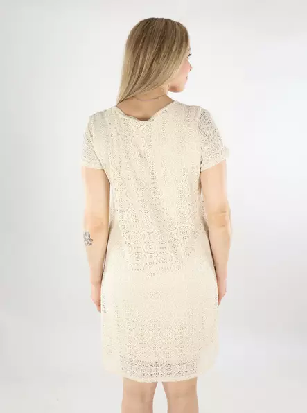Vero Moda lace dress V-Neck birch - Dresses and tunics - 138564 - 2