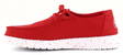 HEYDUDE Shoes Wendy slub Canvas red - Women's walking shoes - 133674 - 3