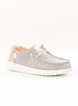 HEYDUDE women's shoes Wendy Metallic Sparkle rose gold - Women's walking shoes - 136204 - 1