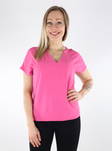 JDY T-shirt S/S ibis rose - Women's T-shirts - 135094 - 1