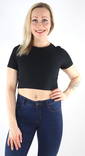 JJXX T-shirt rib black - Women's T-shirts - 133214 - 1