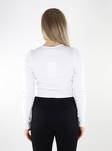 JJXX ribbed shirt white - Women's long sleeved shirts - 135524 - 2