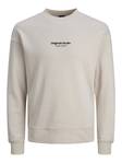 Jack&Jones Vesterbro men's sweatshirt Moonbeam - Men's long sleeved shirts - 135114 - 7