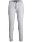 Jack & Jones Men's Sweatpants Will air, black, light grey - Men's trousers - 127764 - 1