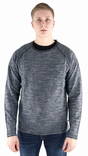 Jack & Jones Men's Shirt Eterry o-neck, white, dark blue - Men's long sleeved shirts - 126604 - 1