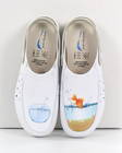 Nursing Care Machine Washable Sandals Leather, fish - Women's work shoes - 126974 - 1