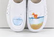 Nursing Care Machine Washable Sandals Leather, fish - Women's work shoes - 126974 - 5