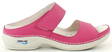 Nursing Care Machine washable sandals WG1609 fuchsia - Women's work shoes - 117624 - 1