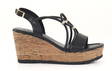 Marco Tozzi Wedge Sandals 28349-20, black - Women's sandals - 132914 - 1
