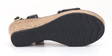 Marco Tozzi Wedge Sandals 28349-20, black - Women's sandals - 132914 - 3