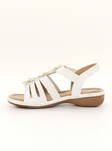 Migant women's sandals A922-114 silver white - Migant women`s sandals - 136144 - 2