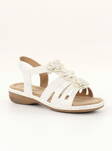 Migant women's sandals A922-114 silver white - Migant women`s sandals - 136144 - 3