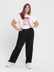 Only Carmakoma Pants Lex wide, Black - Women's trousers - 125954 - 3