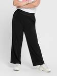 Only Carmakoma Pants Lex wide, Black - Women's trousers - 125954 - 1