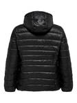 Only Carmakoma Lightweight Quilted Jacket Tahoe black - Women's light winter jackets - 134024 - 7