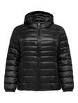 Only Carmakoma Lightweight Quilted Jacket Tahoe black - Women's light winter jackets - 134024 - 6