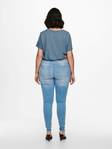 Only Carmakoma Jeans hw light blue - Women's jeans - 132774 - 3