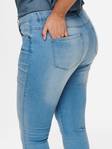 Only Carmakoma Jeans hw light blue - Women's jeans - 132774 - 4