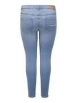Only Carmakoma Jeans hw light blue - Women's jeans - 132774 - 6