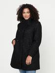 Only Carmakoma Jacket black/melange - Women's wool coats - 134554 - 2
