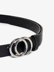 Only Carmakoma Belt pu black/silver - Women's belts - 132814 - 2