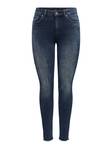 Only Jeans Blush life mid rea409, Dark Blue - Women's jeans - 126654 - 6