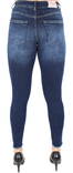 Only Jeans Blush mid ank, Dark Blue - Women's jeans - 124704 - 2